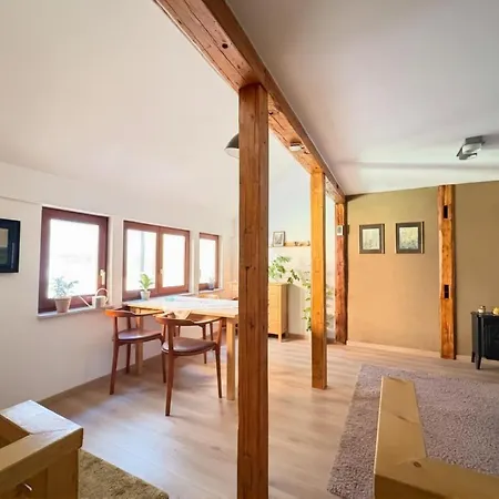 Modernes Altstadthaus - Stilvoll & Zentral شقة إرفورت