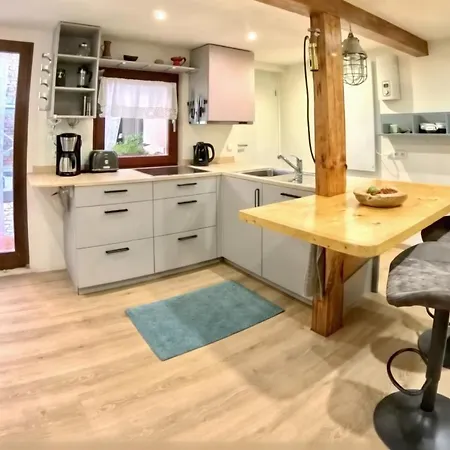 Modernes Altstadthaus - Stilvoll & Zentral 아파트 에르푸르트